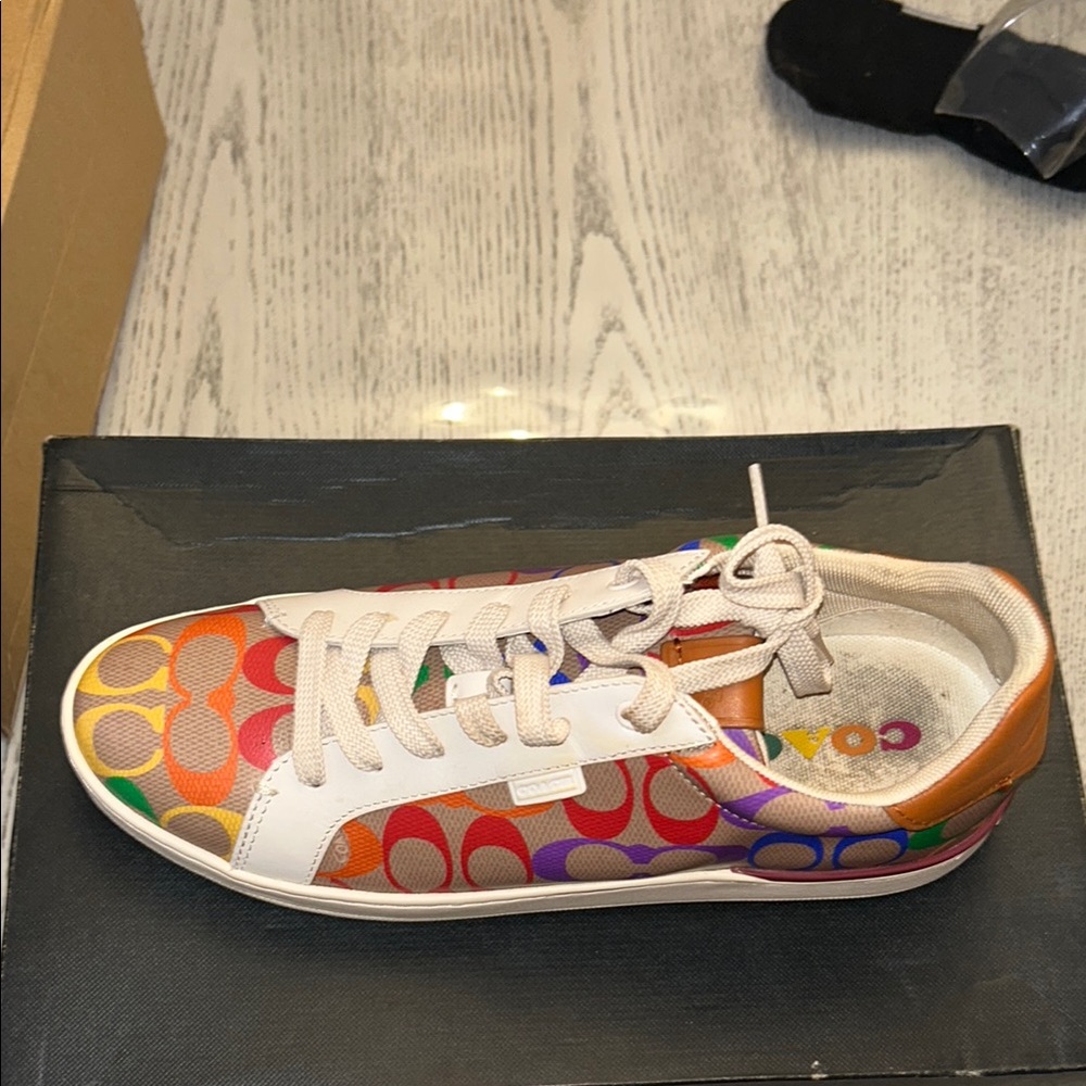 Coach Multicolor Signature Sneakers